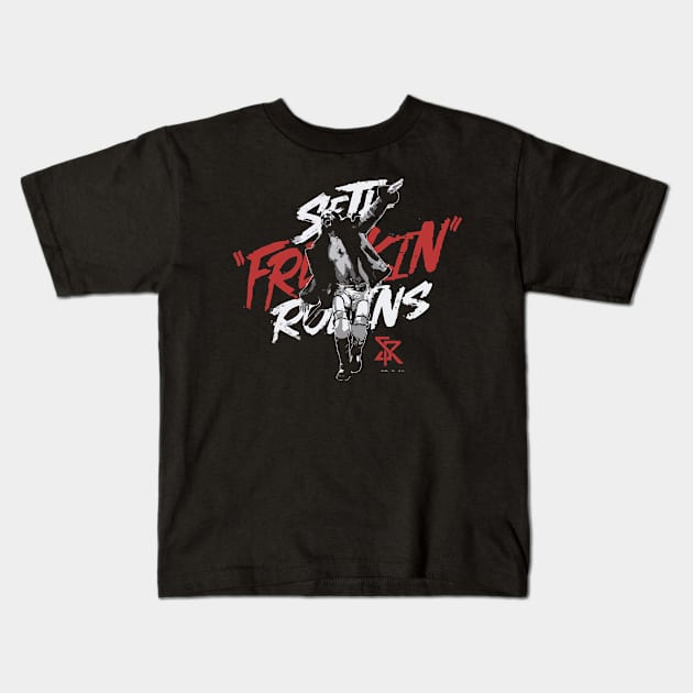 Seth Freakin Rollins Kids T-Shirt by lightsdsgn